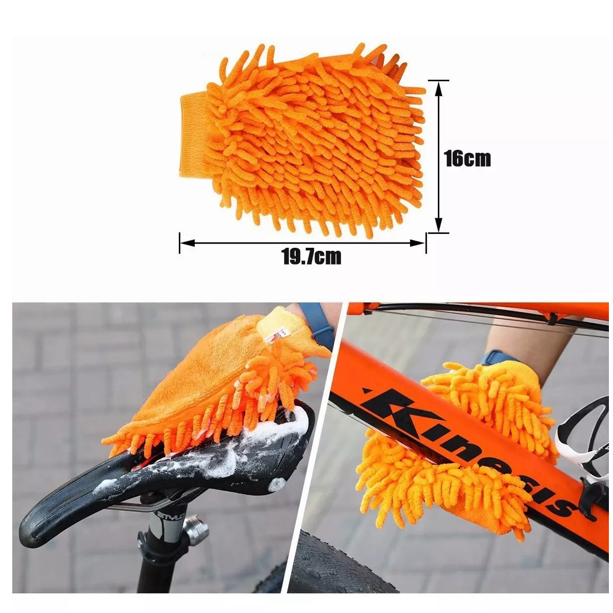 Kit De Cepillo Limpiador Cadena Para Bicicleta Y Moto 9 PzaS