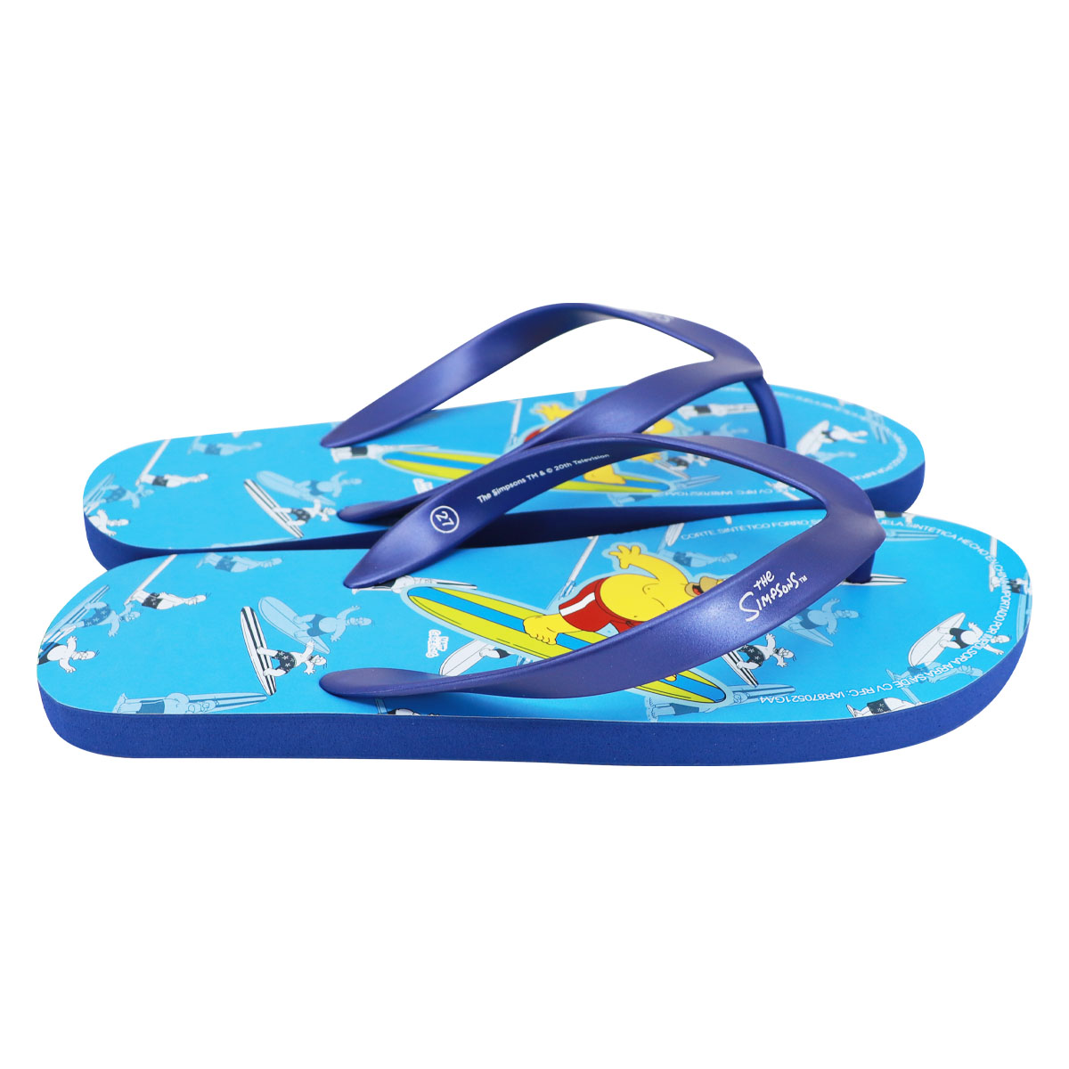 Sandalias Para Hombre Homero Simpson Surf