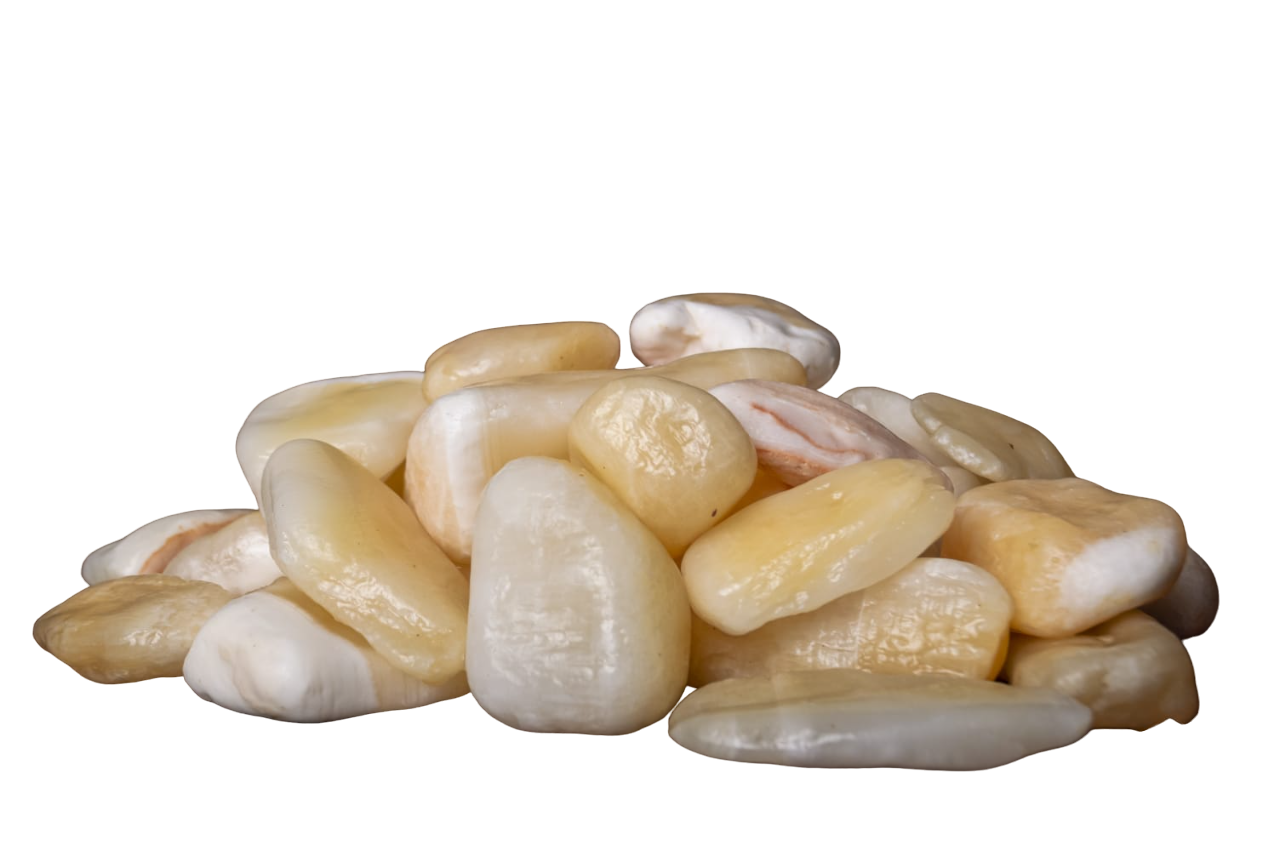 Piedra decorativa onix amarillo