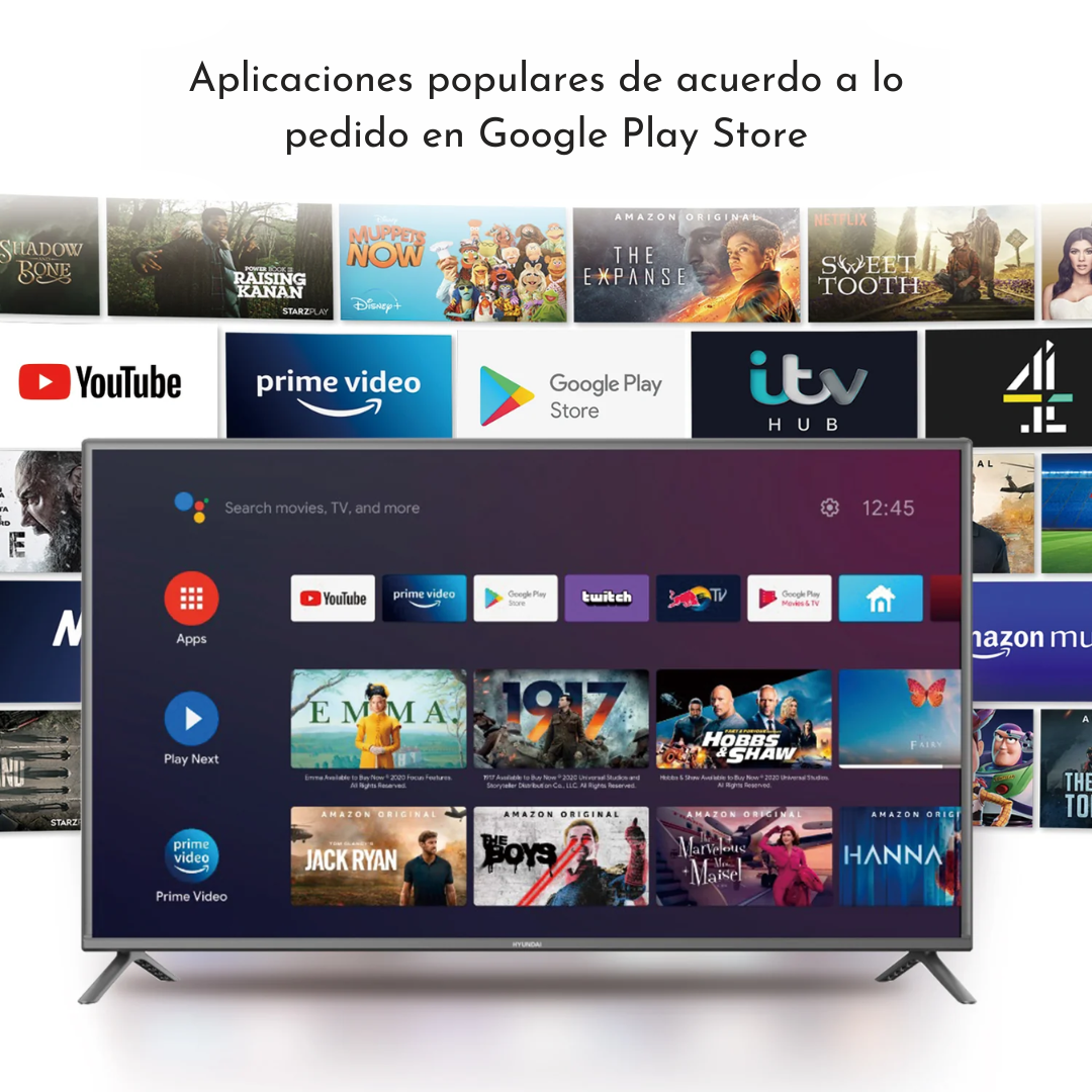 Home Plus KA1 OTT Altavoz Inteligente con Asistente de Google y Android TV Box 4K 2 en 1 MECOOL