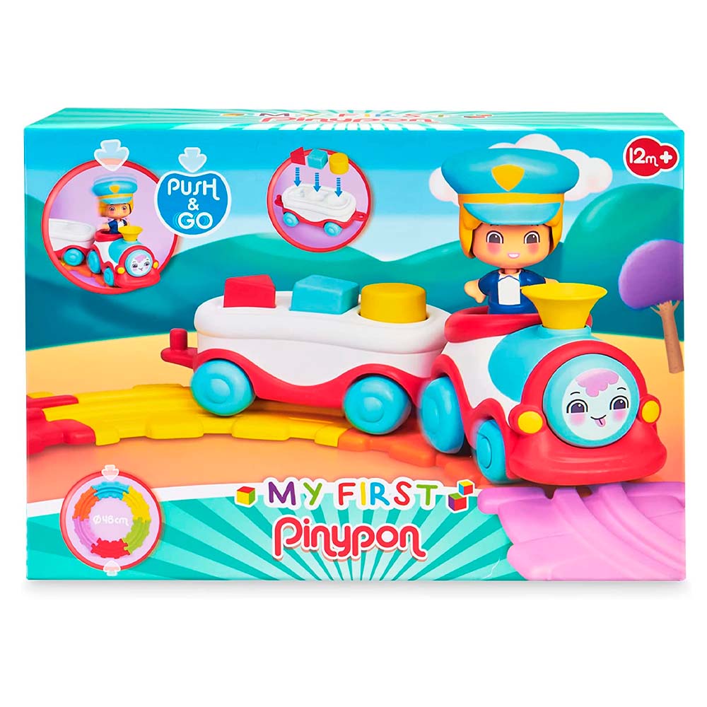 Vehículo Famosa Tren Divertido My First Pinypon 700016720
