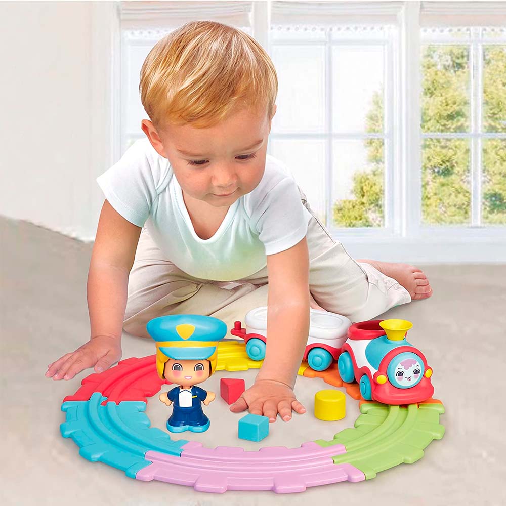 Vehículo Famosa Tren Divertido My First Pinypon 700016720