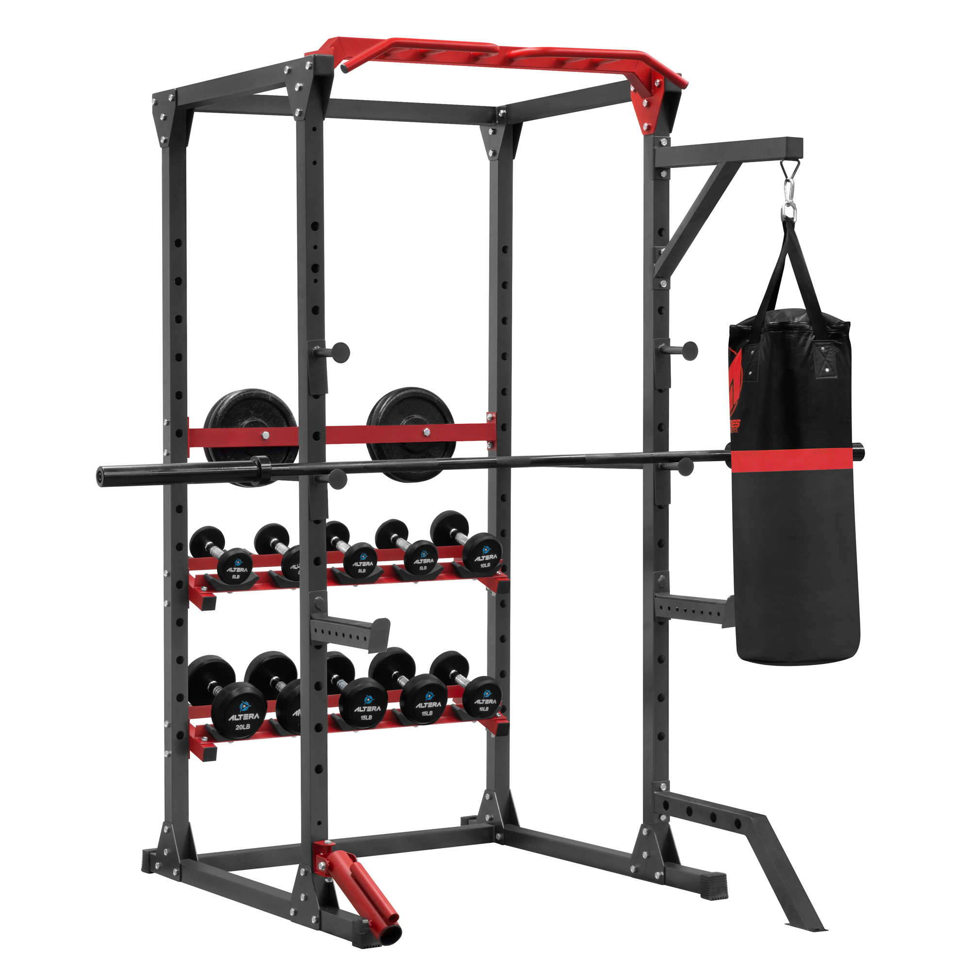 Estación de Entrenamiento Altera Gimnasio Multifuncional con Accesorios