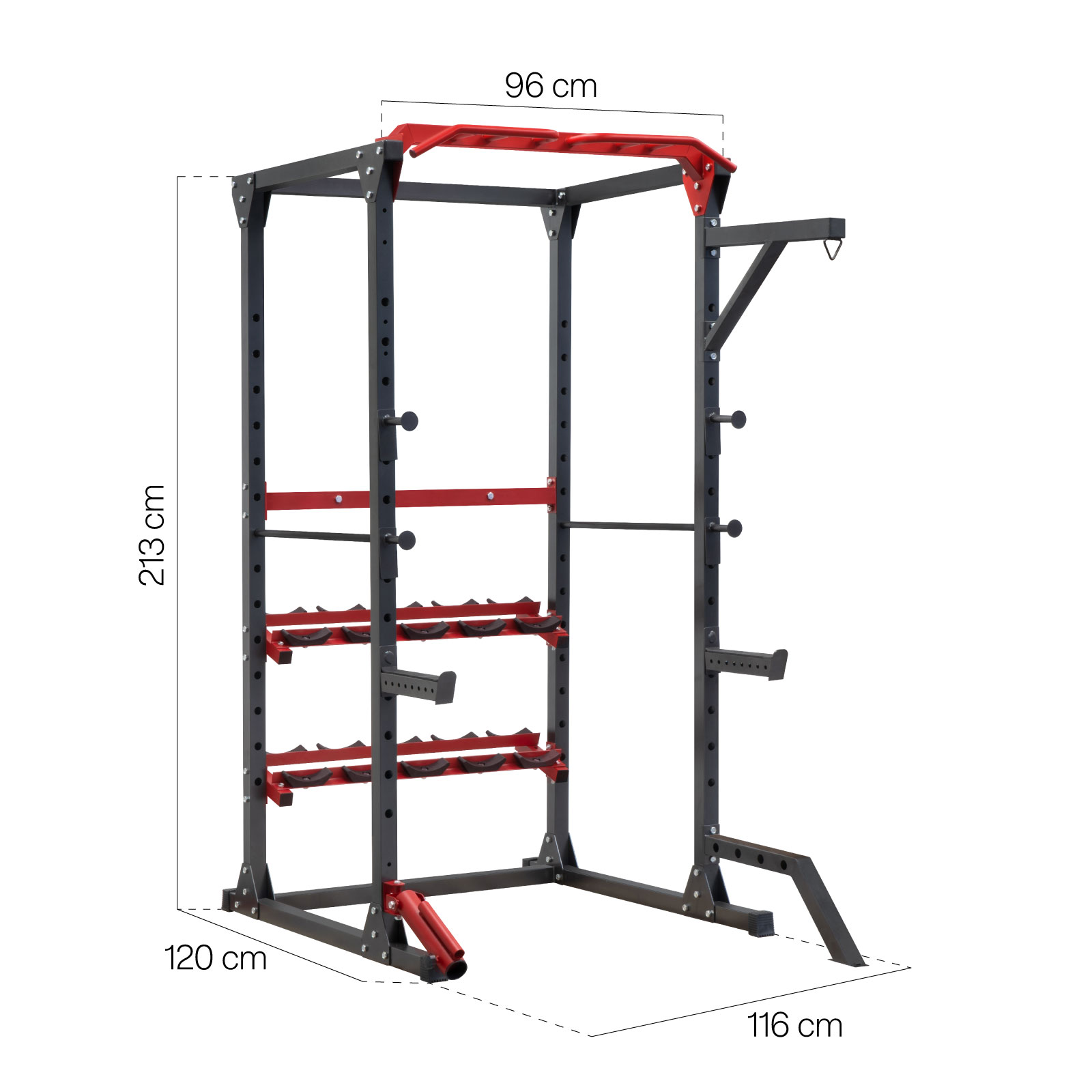 Estación de Entrenamiento Altera Gimnasio Multifuncional con Accesorios