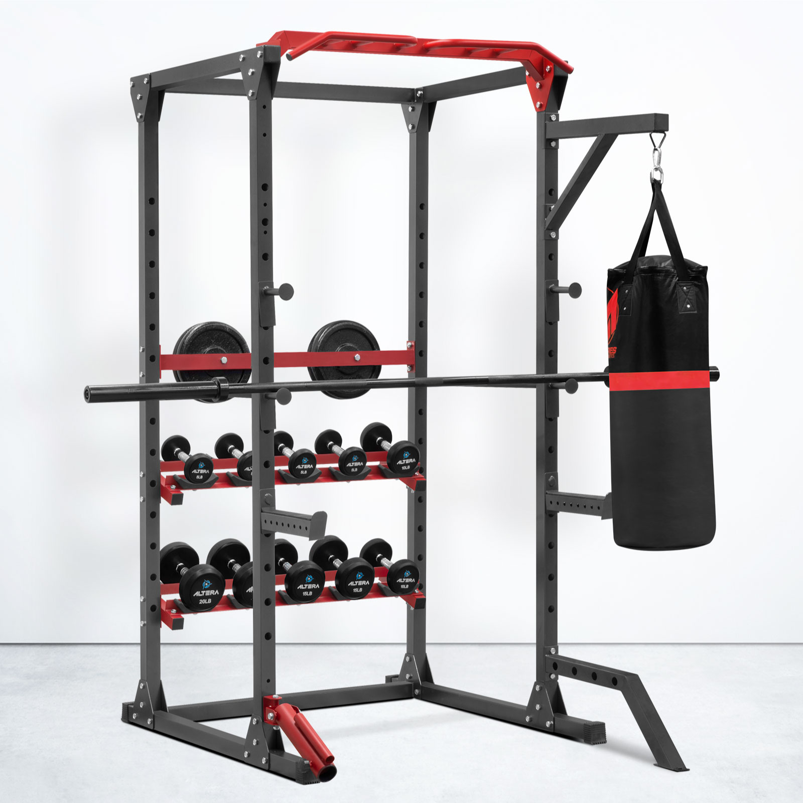 Estación de Entrenamiento Altera Gimnasio Multifuncional con Accesorios