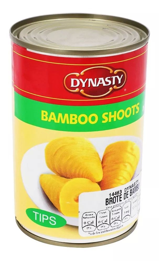 Brotes De Bambú en lata 425g Bamboo Shoot Dynasty Bambu - 2 latas.
