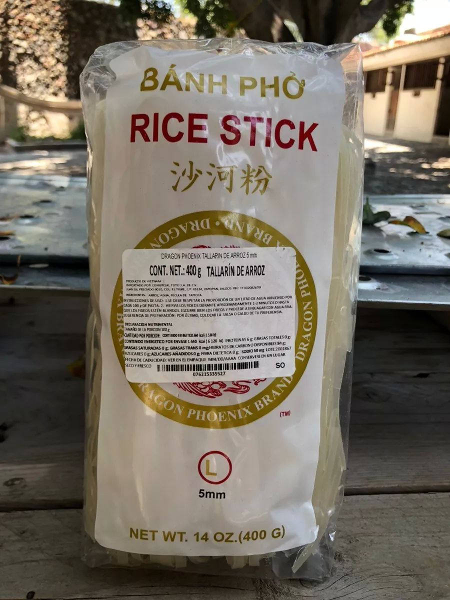 Pad Thai Rice Stick Noodles 5mm Tallarín De Arroz L Padthai Pasta