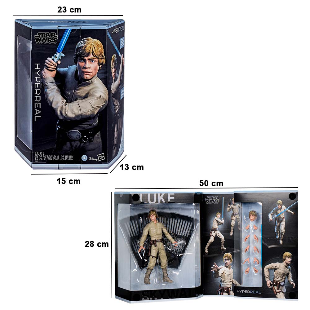 Figura de Acción Hasbro Luke Skywalker  E6611 8" Star Wars