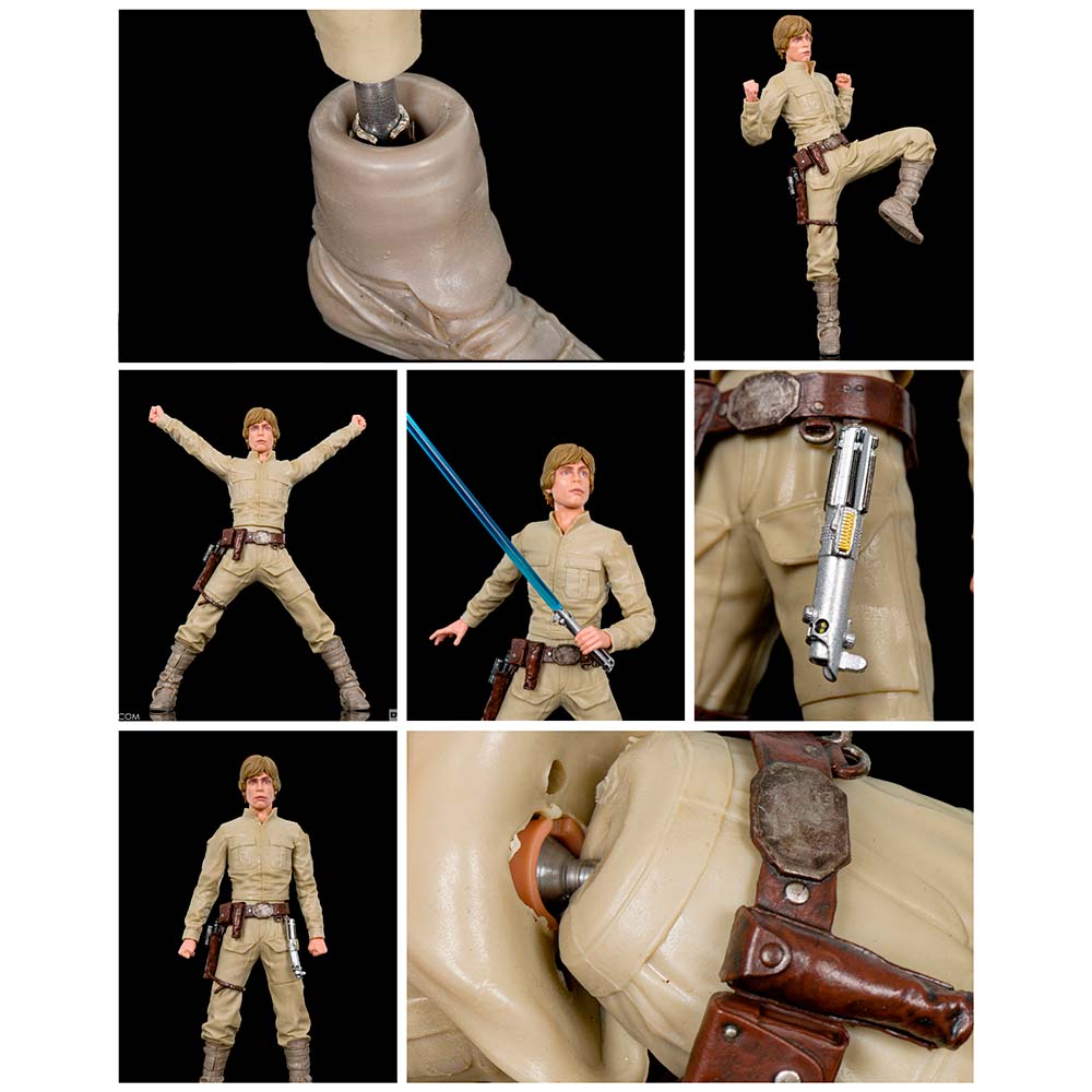 Figura de Acción Hasbro Luke Skywalker  E6611 8" Star Wars