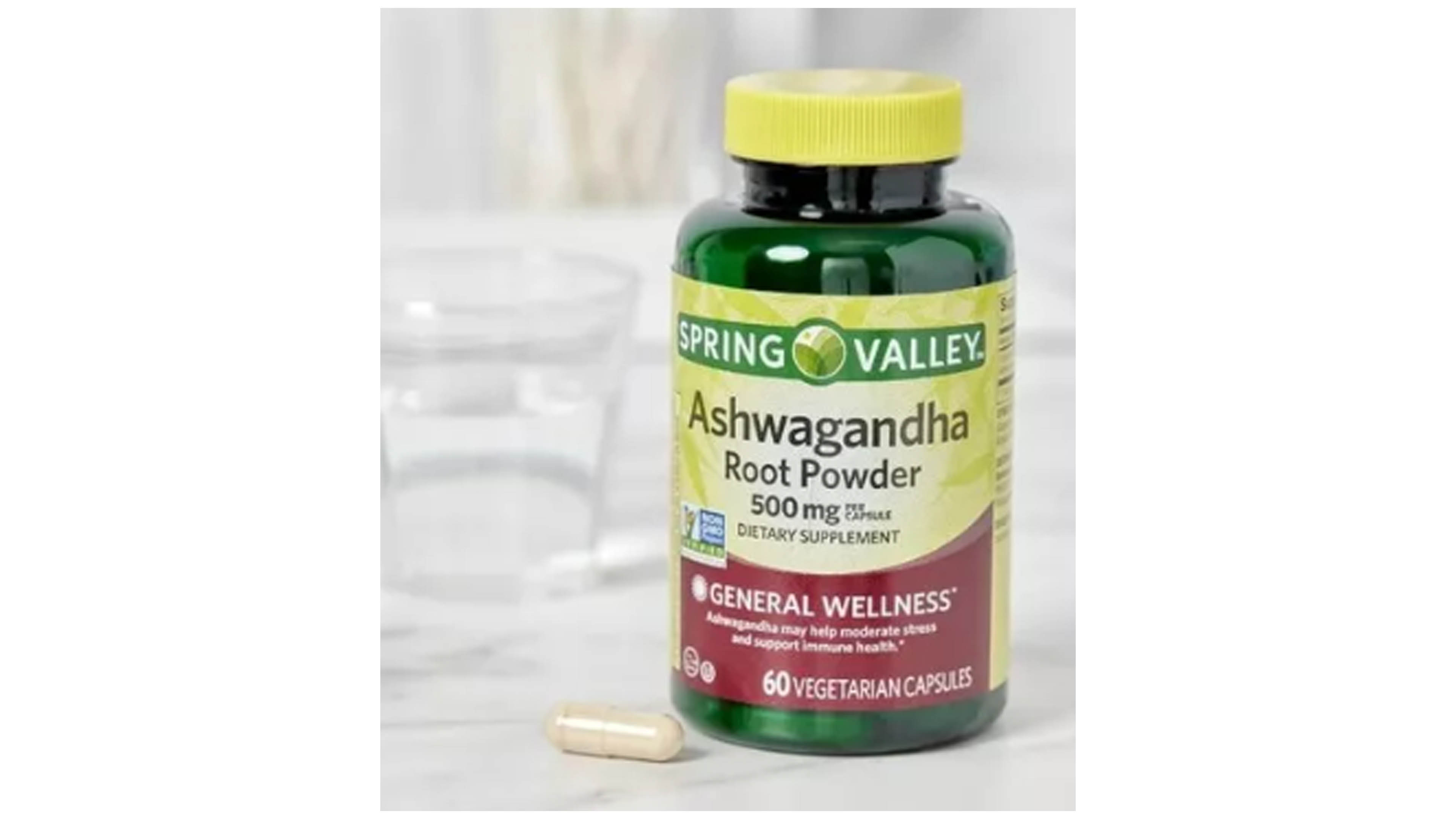 Ashwagandha Organica Extra Fuerza 500 Mg 60tab Spring Valley