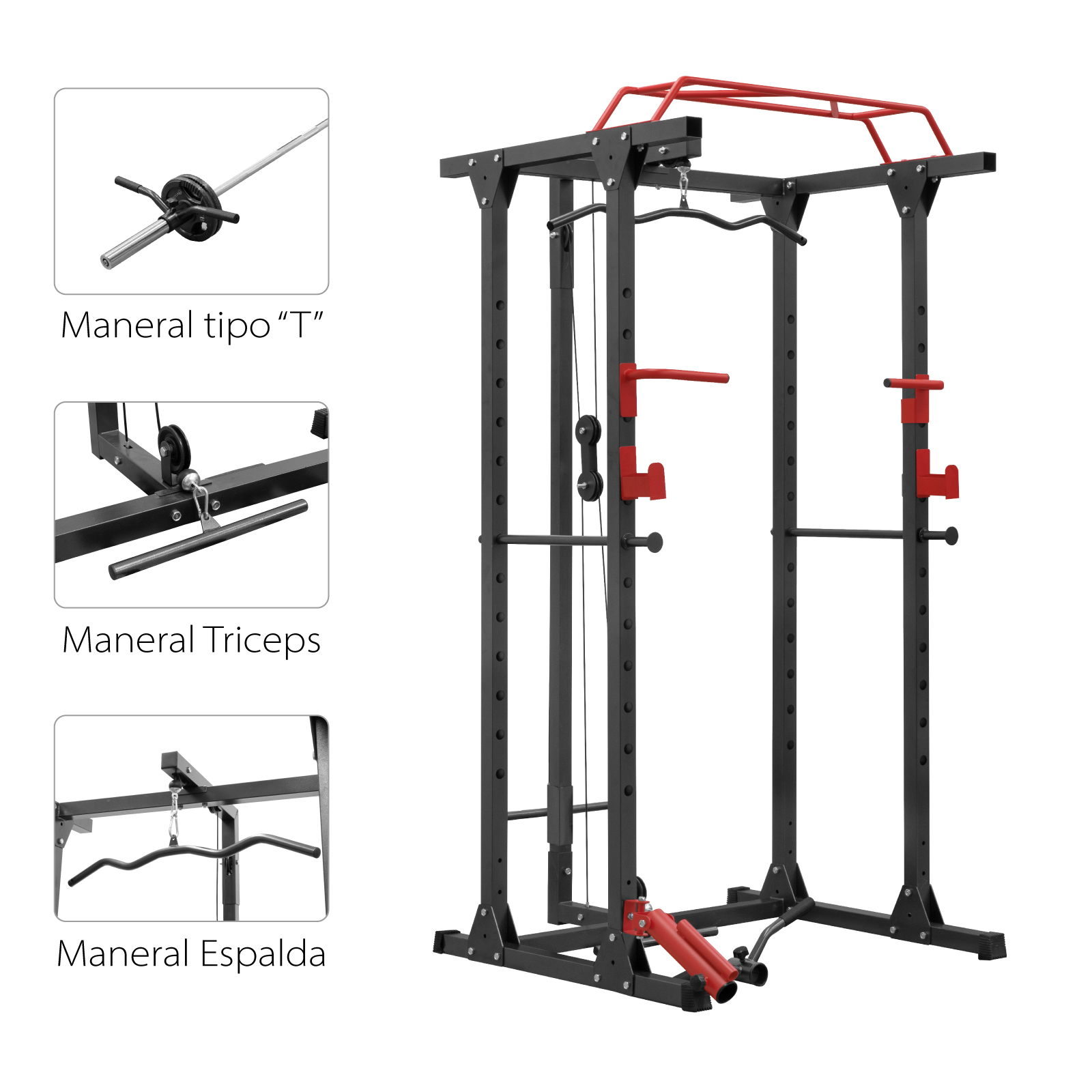 Estación Fitness Altera SQTSM Jaula de Entrenamiento.