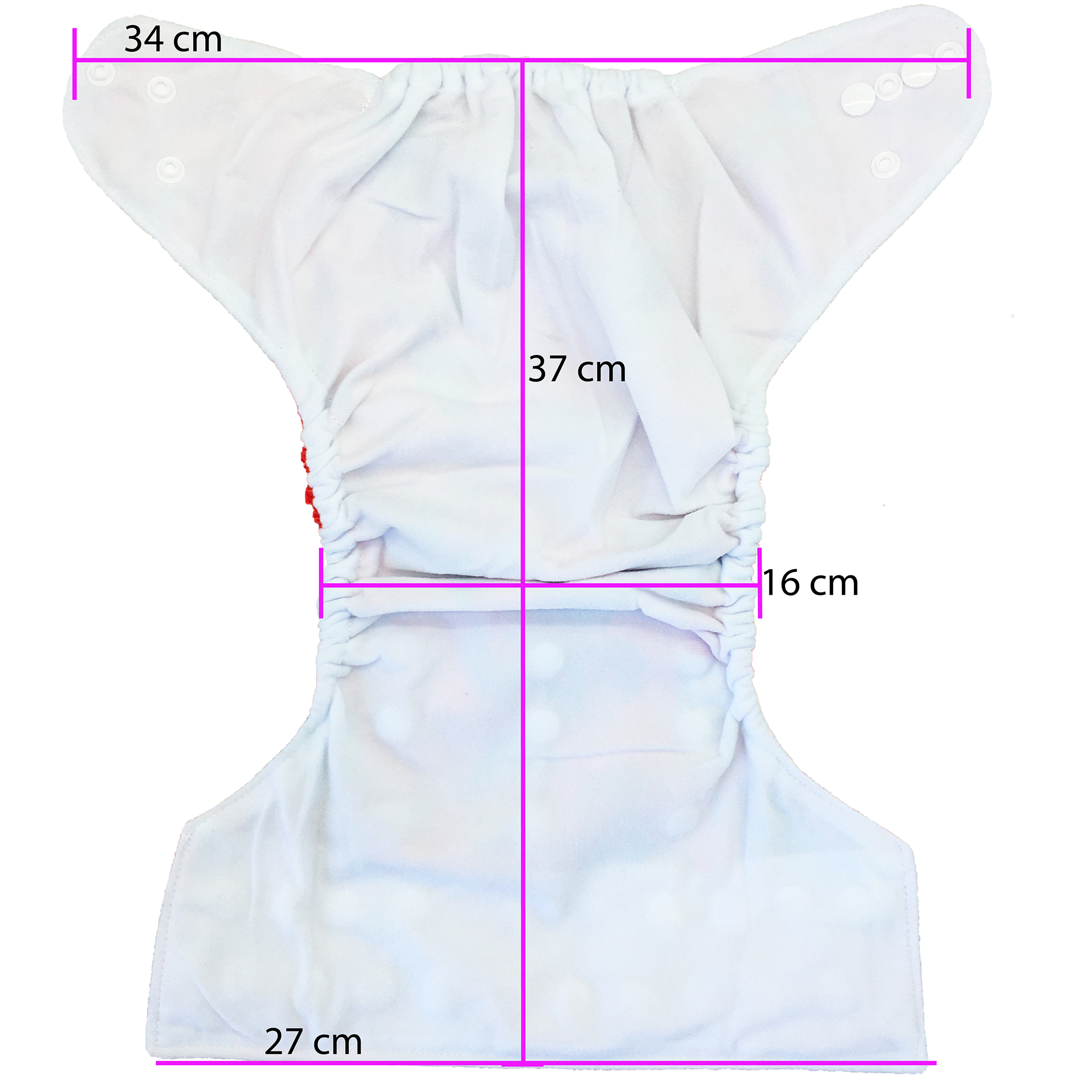 Pañal ecológico de tela para bebés reutilizables ecobaby original