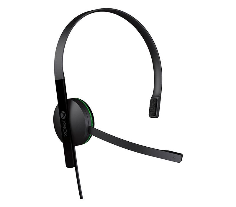 Audífonos Gamer Microsoft Xbox One Chat Black