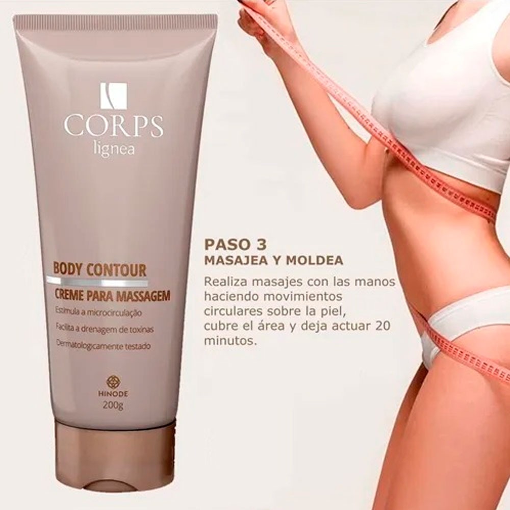 Crema Para Masaje Corporal Body Contour HND