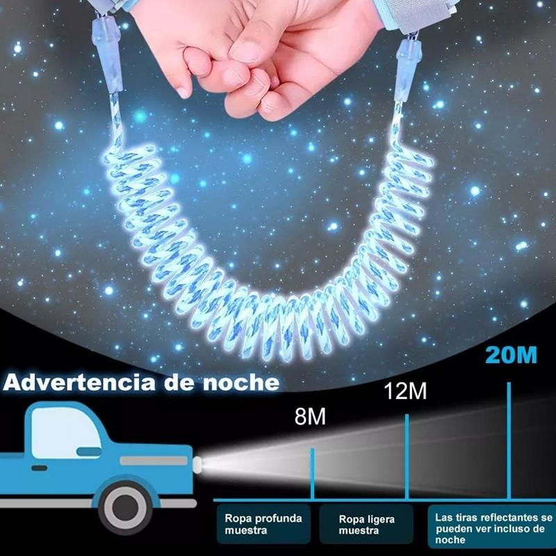 Pulsera Correa Pulsera De Seguridad Para Niños 2.5m