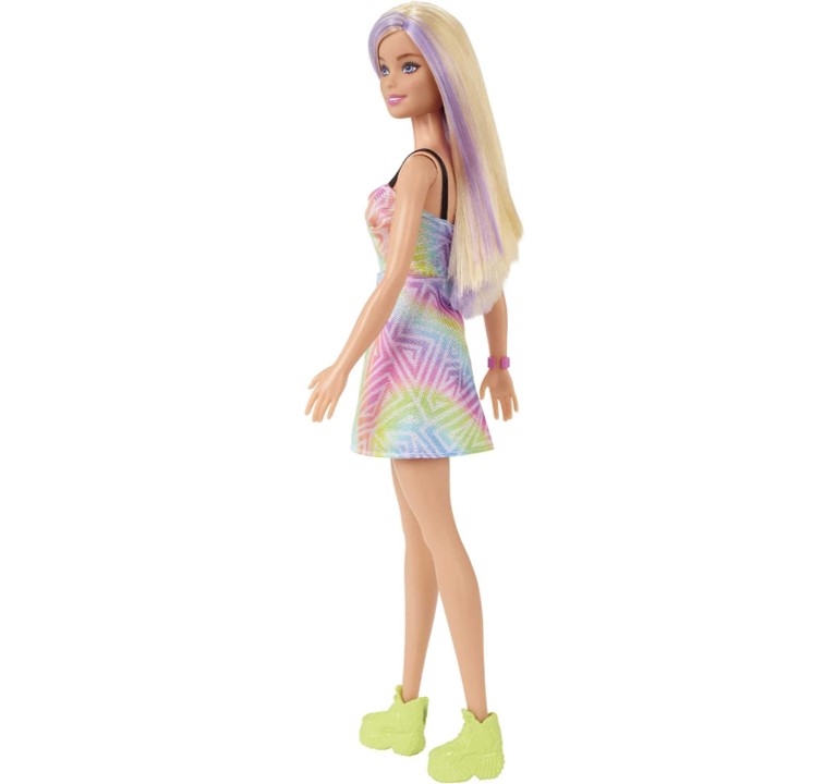 Barbie Fashionista Vestido Tie Dye Colores Pastel