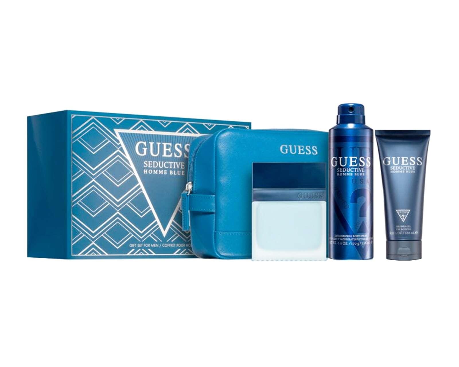 Guess Seductive Homme Blue Set 4 Piezas 