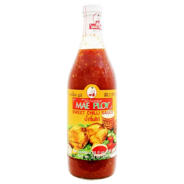 Salsa de Chile Agridulce Thai Mae Ploy 920 gr Salsa Agridulce Tailandesa Sweet Chili Sauce
