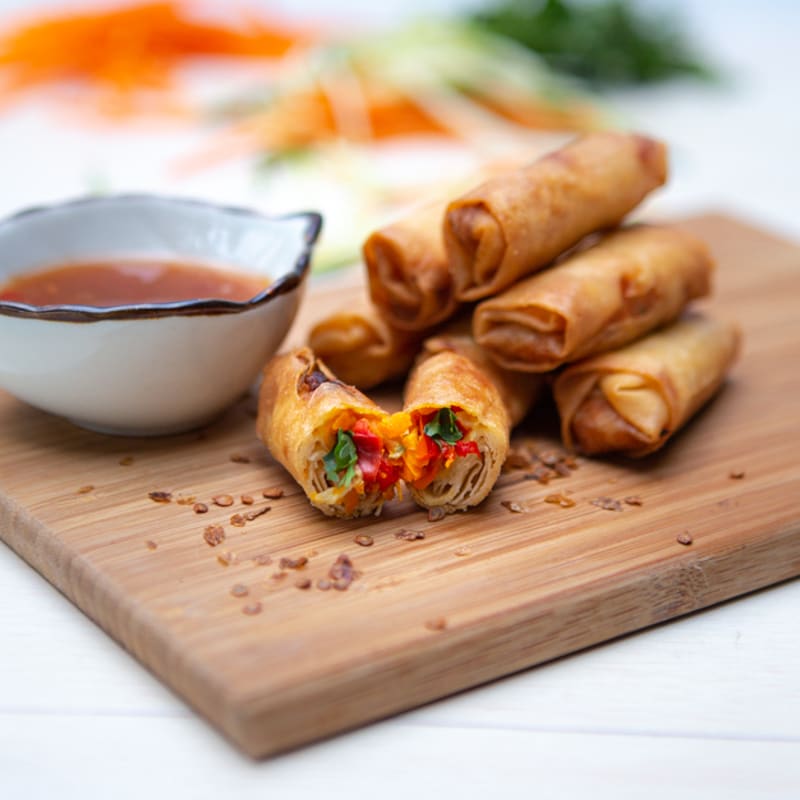 Papel Arroz Redondo 22cm Rice Paper Rolls Calidad Gourmet Tortilla de Arroz para Rollos Primavera