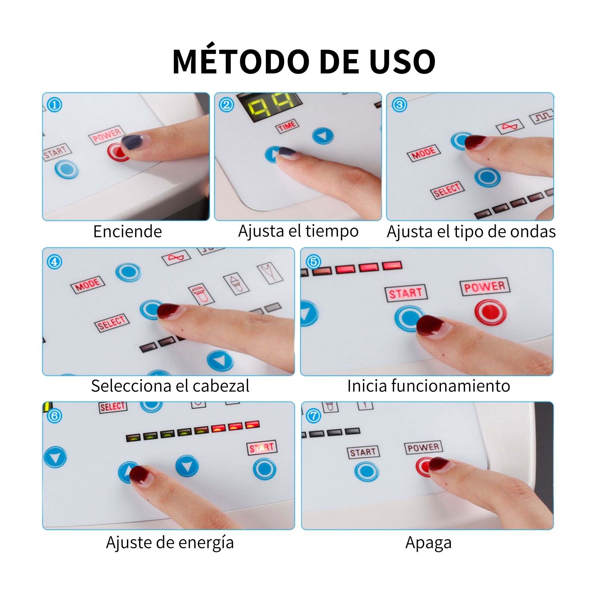 Ultrasonido Terapéutico Masajeador Antienvejecimiento
