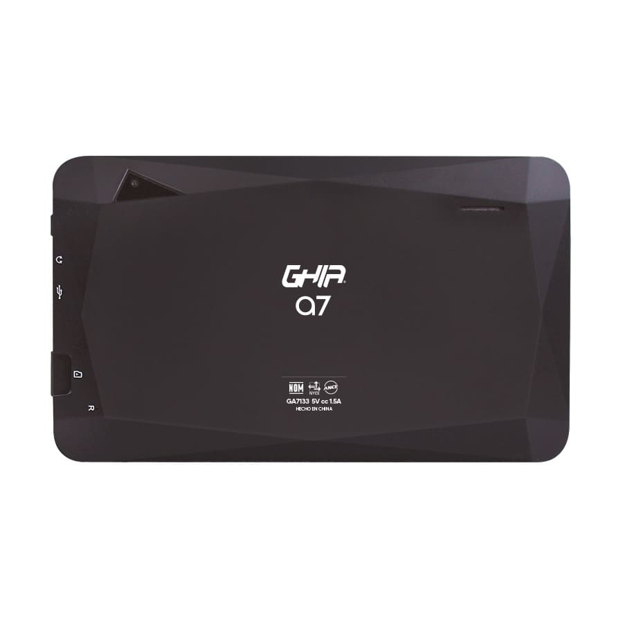 Ghia A7 de 7'', 2GB/16GB, Android 11, Negro.