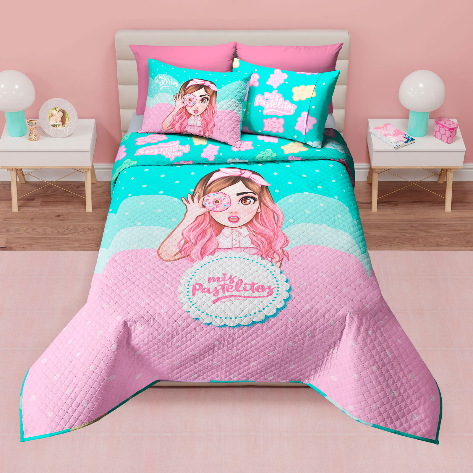 Edrecolcha Matrimonial Mis Pastelitos Ice cream