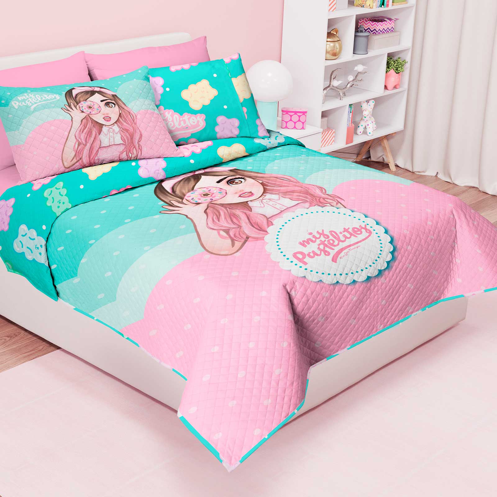 Edrecolcha Matrimonial Mis Pastelitos Ice cream