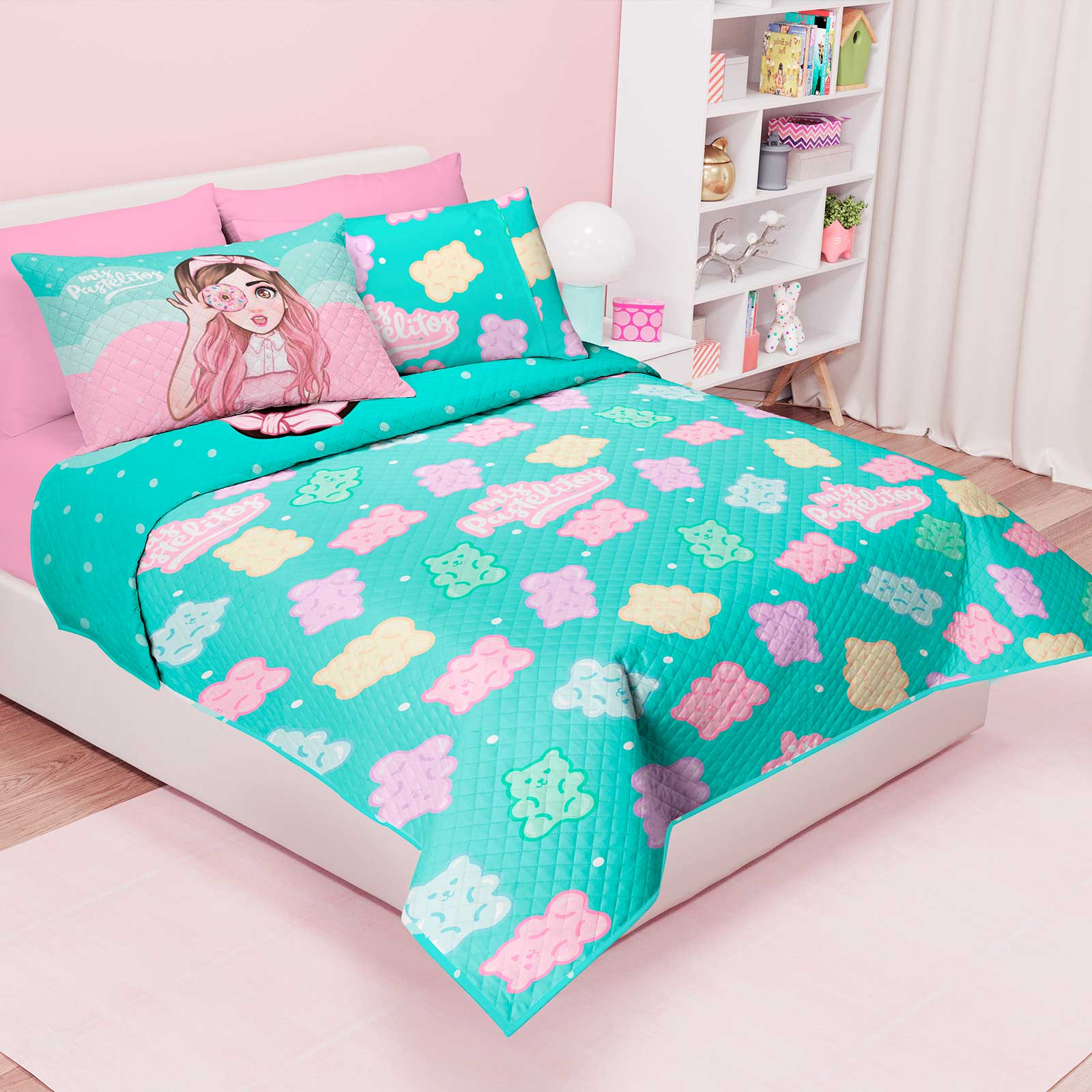 Edrecolcha Matrimonial Mis Pastelitos Ice cream