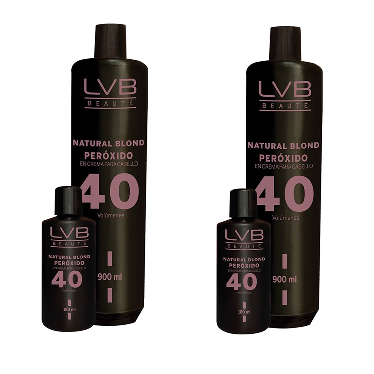 LVB Beauté Peroxido Crema Natural Blond con aeceite orgánico coco 40V 900ml