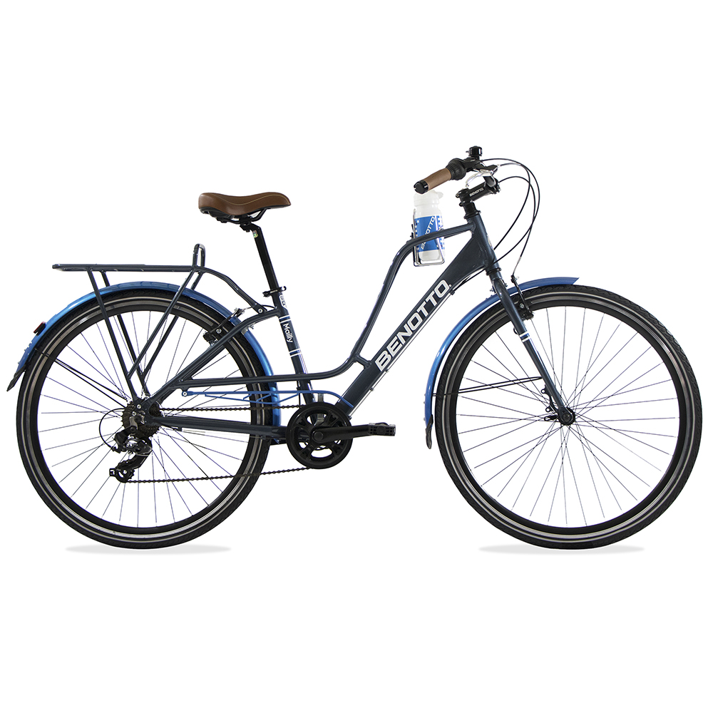 Bicicleta BENOTTO City MAILLY R700 Aluminio 7V. Gris Oscuro Unisex