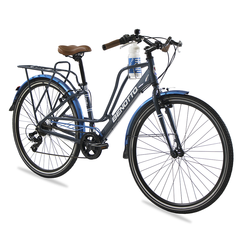 Bicicleta BENOTTO City MAILLY R700 Aluminio 7V. Gris Oscuro Unisex