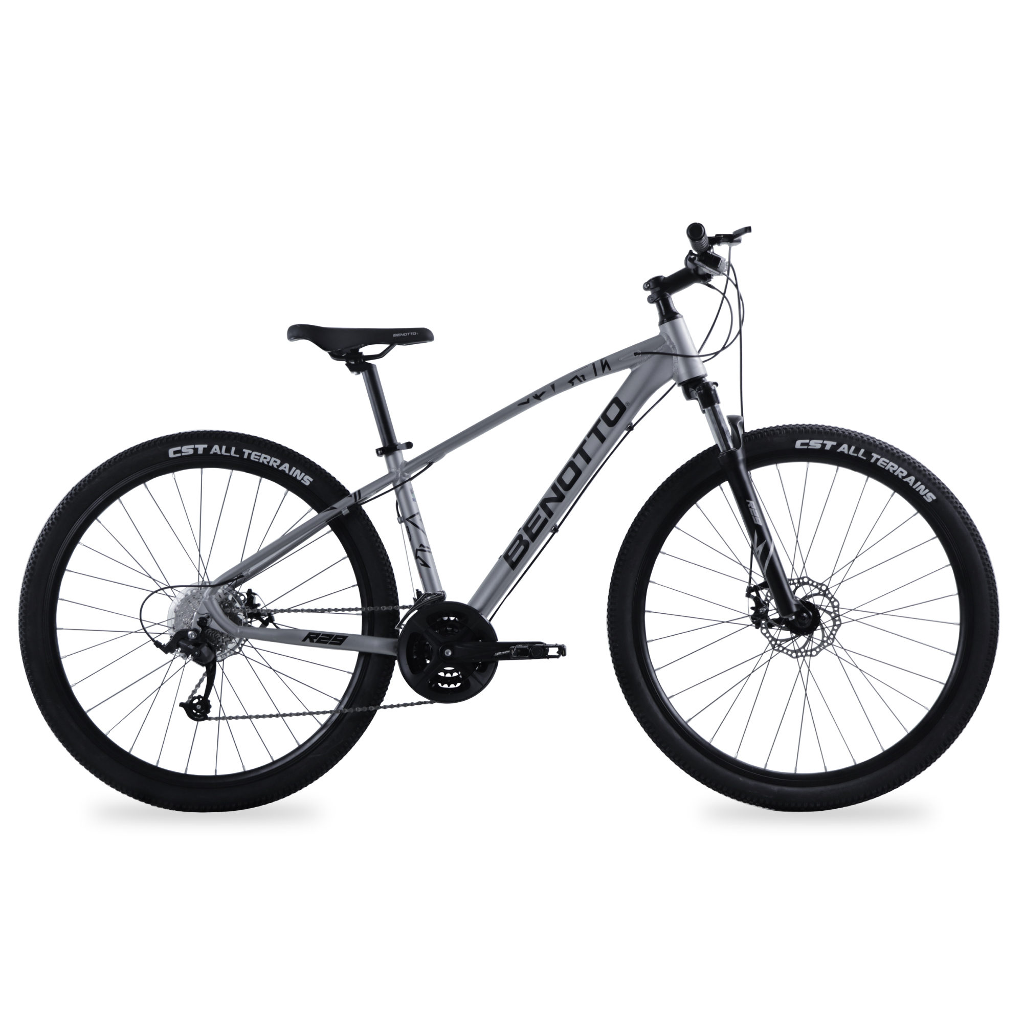 Bicicleta BENOTTO Montaña FS-950 R29 Aluminio 27V. Gris