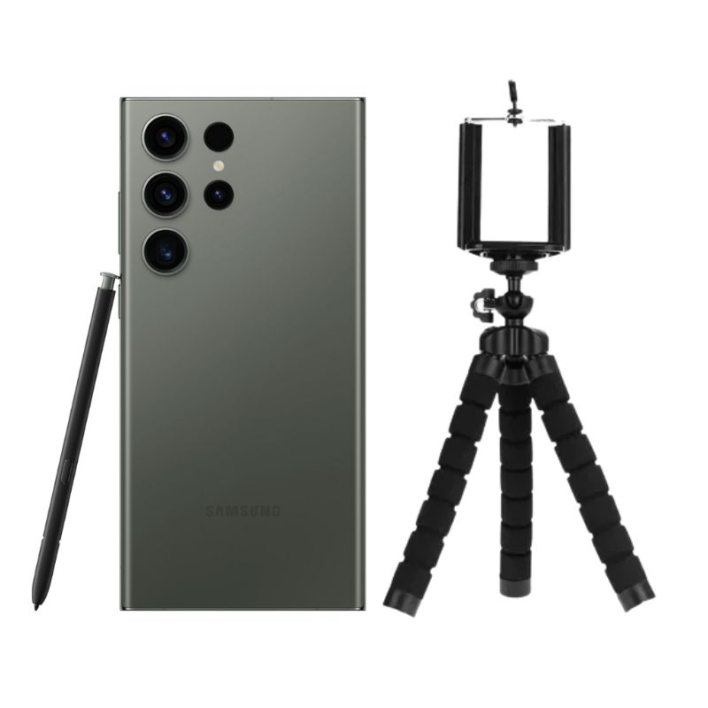 Galaxy S23 Ultra 1TB Verde Snapdragon Desbloqueado + Tripode