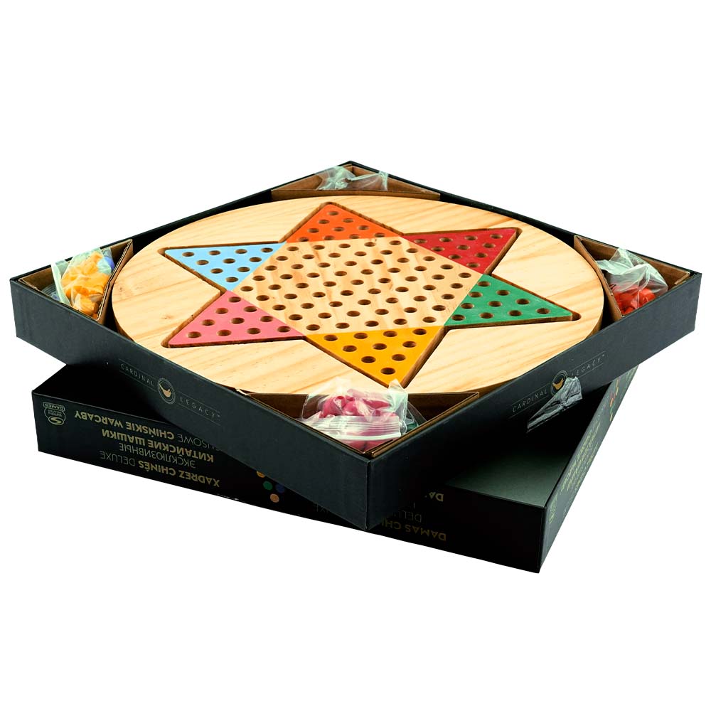 Juego De Mesa Spin Master Damas Chinas 6053183 Con Base de Madera