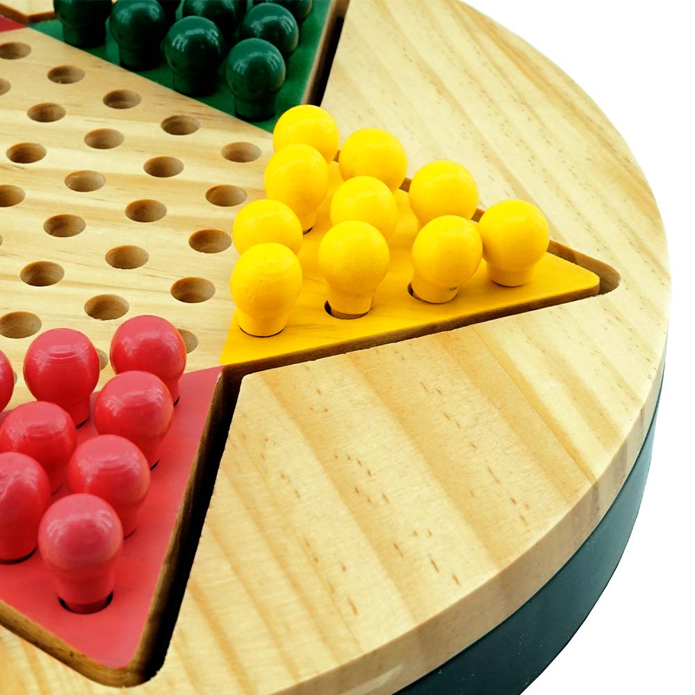 Juego De Mesa Spin Master Damas Chinas 6053183 Con Base de Madera