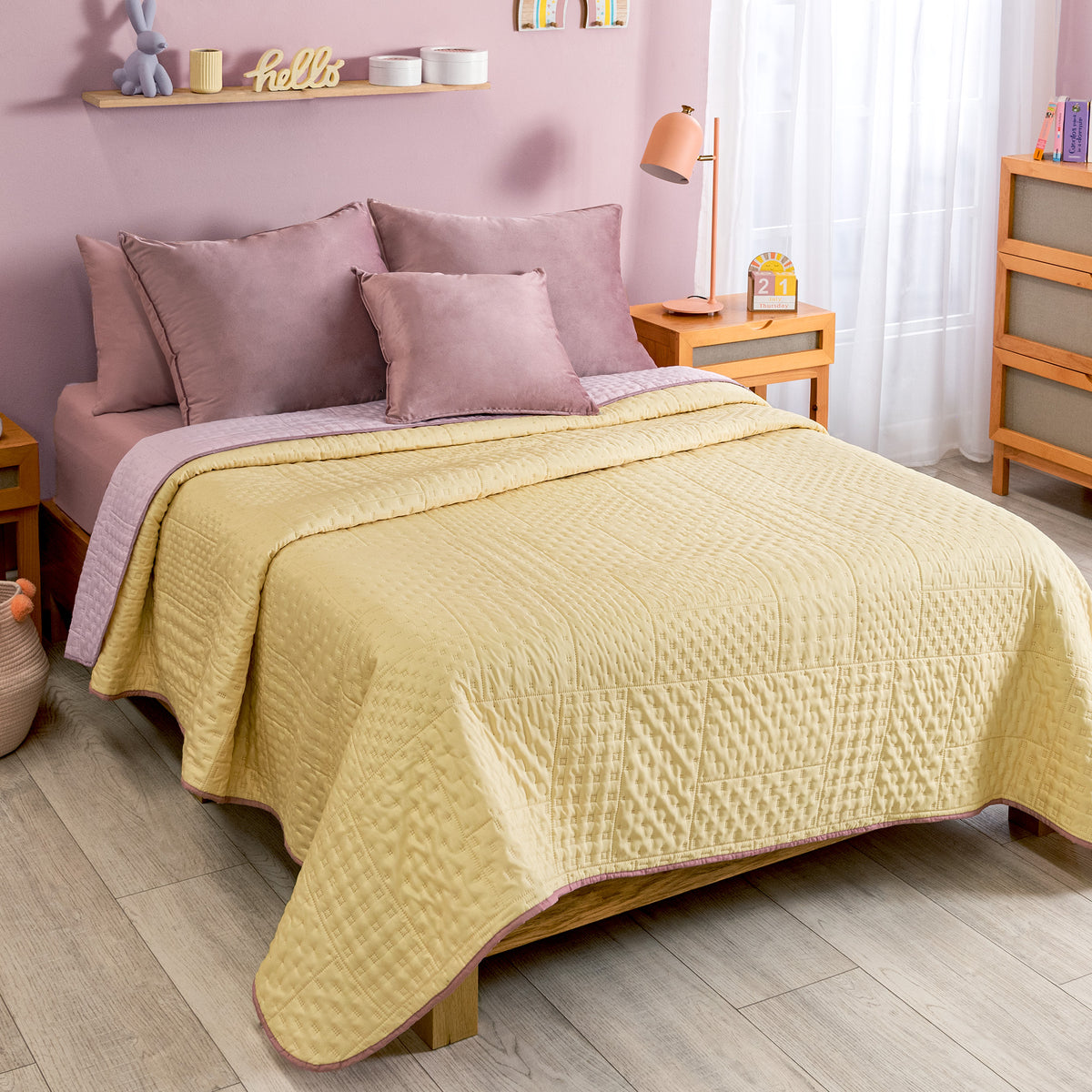 Edredón Novo Cuarzo Individual- Vianney