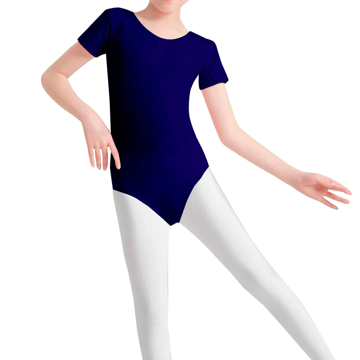 Leotardo Niña Manga Corta 1 Pieza