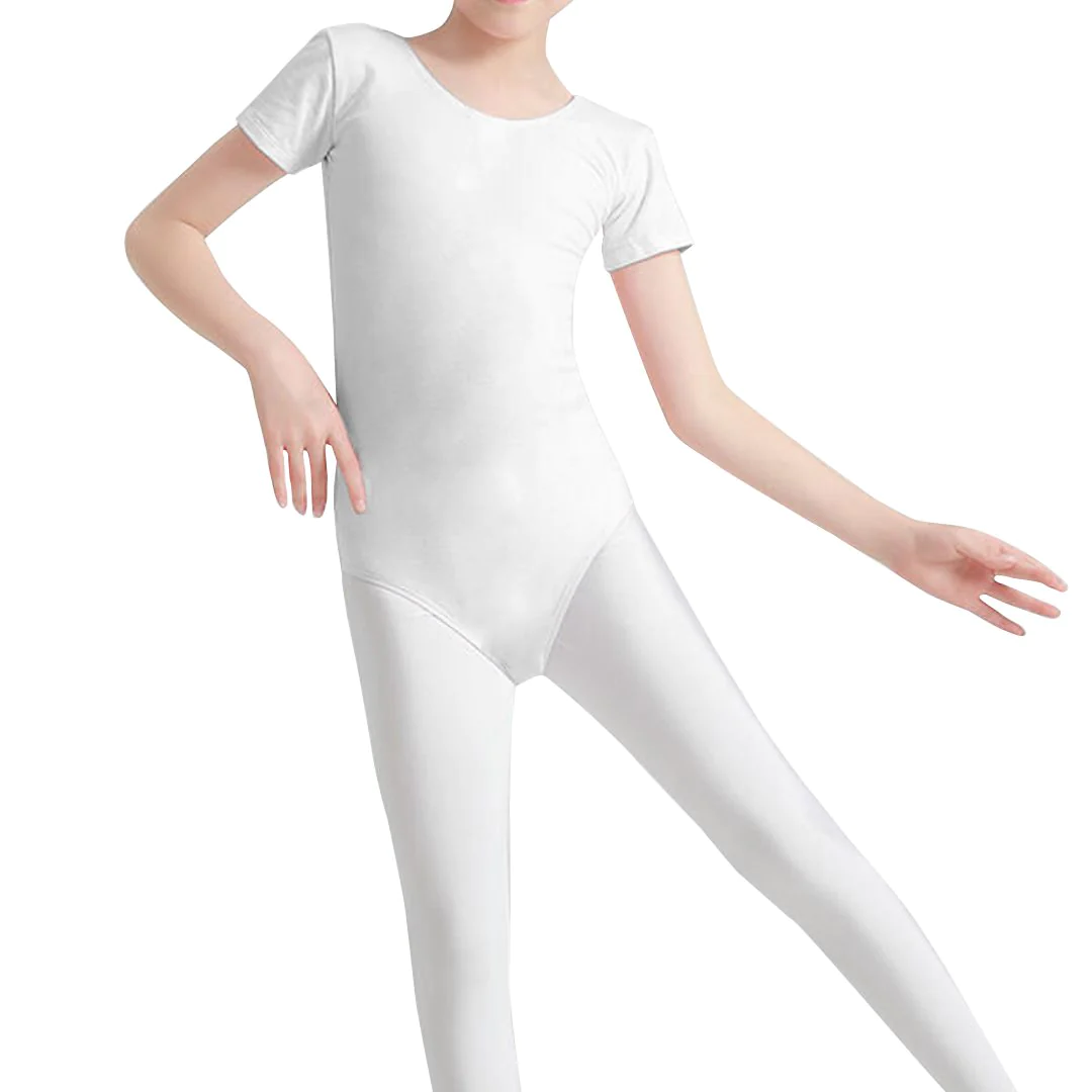 Leotardo Niña Manga Corta 1 Pieza