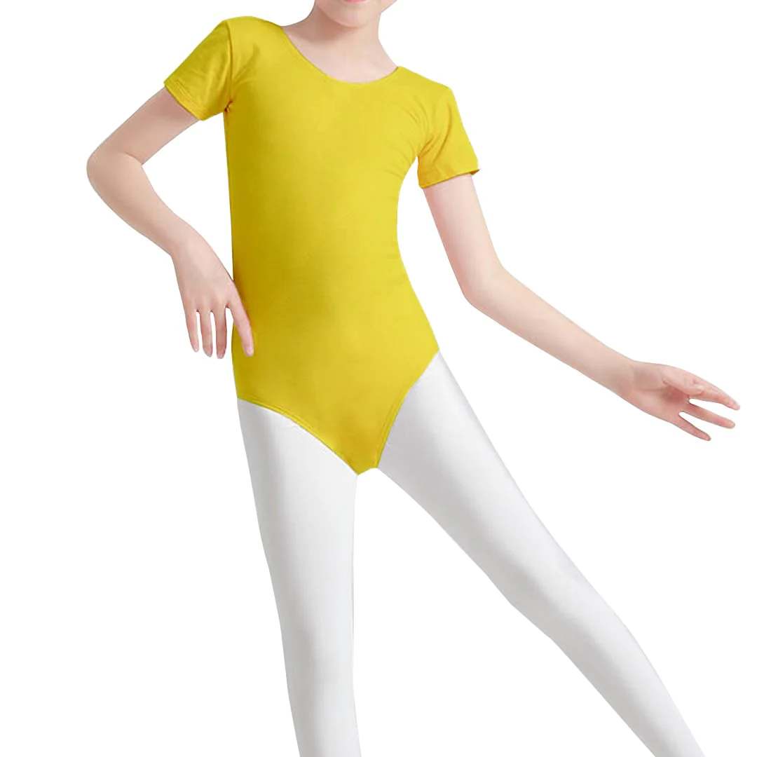 Leotardo Niña Manga Corta 1 Pieza