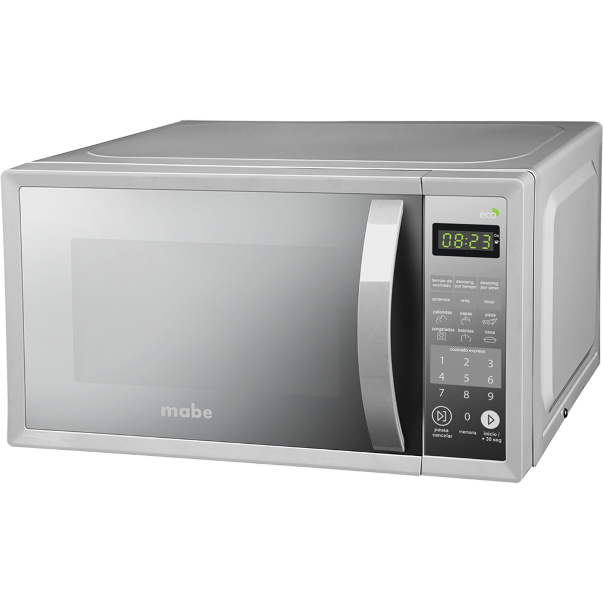 Horno de microondas 0.7 pies cúbicos (20 L) 120 V Silver Mabe - HMM70SEJ