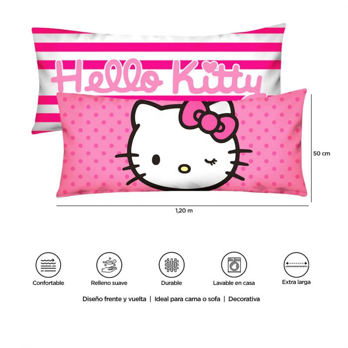 Almohada Super Jumbo Doble Vista Hello Kitty - Providencia