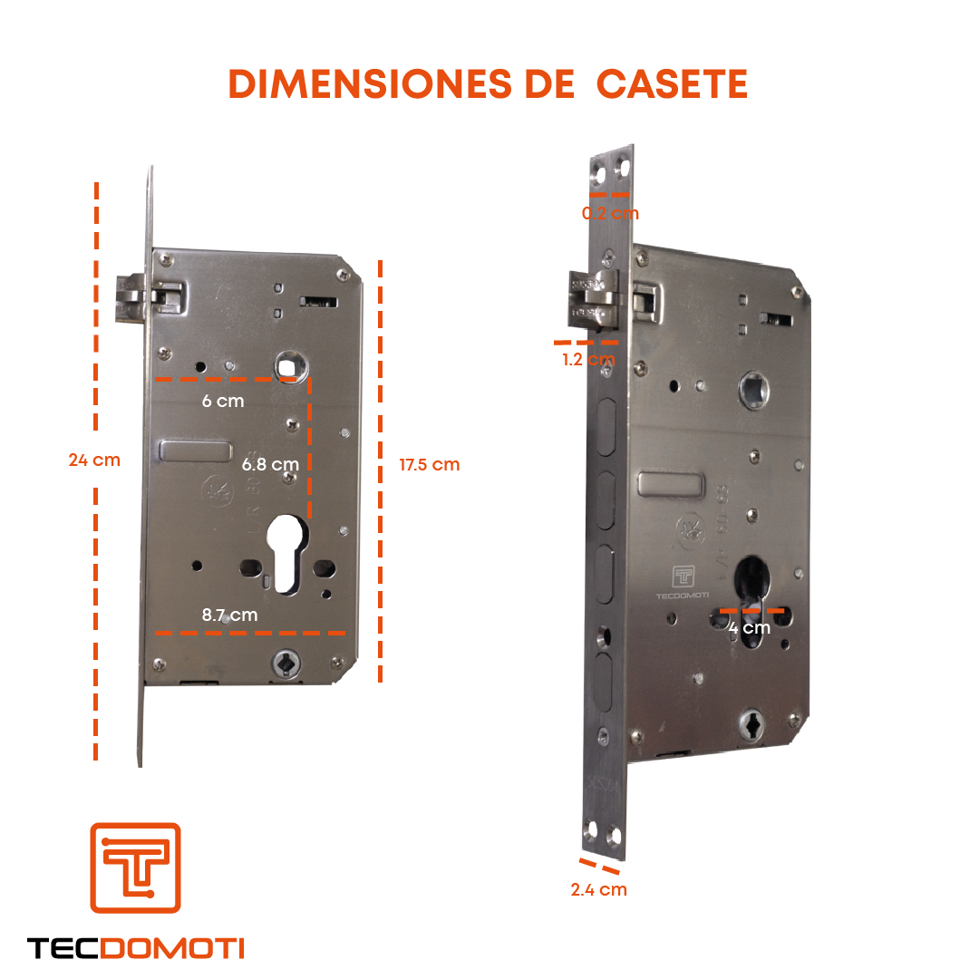 Cerradura Inteligente Digital Con Camara Tecdomoti |  Chapa Seguridad Eléctrica | Wifi app | Seguridad en casa 