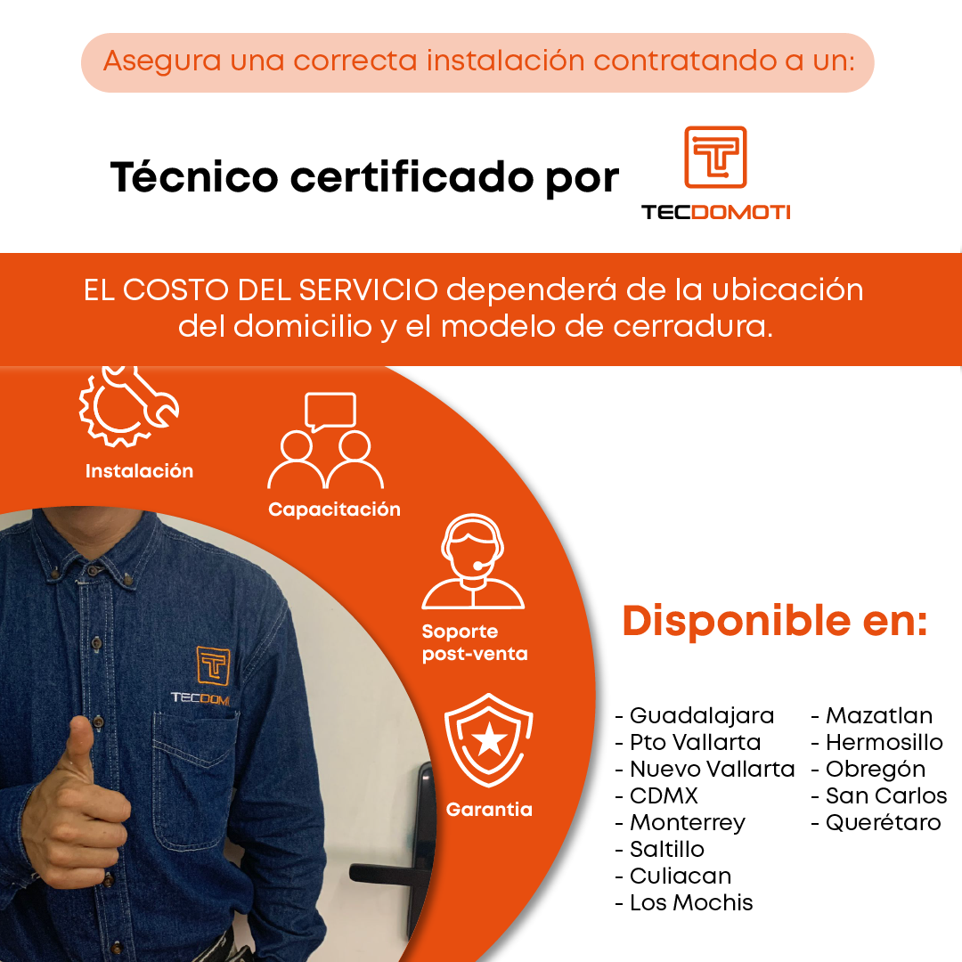 Cerradura Inteligente Digital Con Camara Tecdomoti |  Chapa Seguridad Eléctrica | Wifi app | Seguridad en casa 