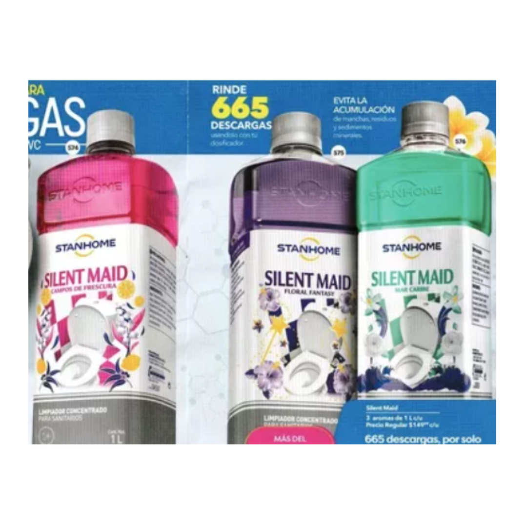 Stanhome 3 Silent Maid 1 L C/ 2 Dosificadores