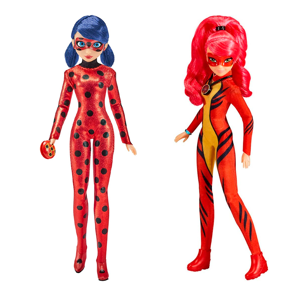 Set de Muñecas  Bandai Lady Bug 88134 Equipo Shangai