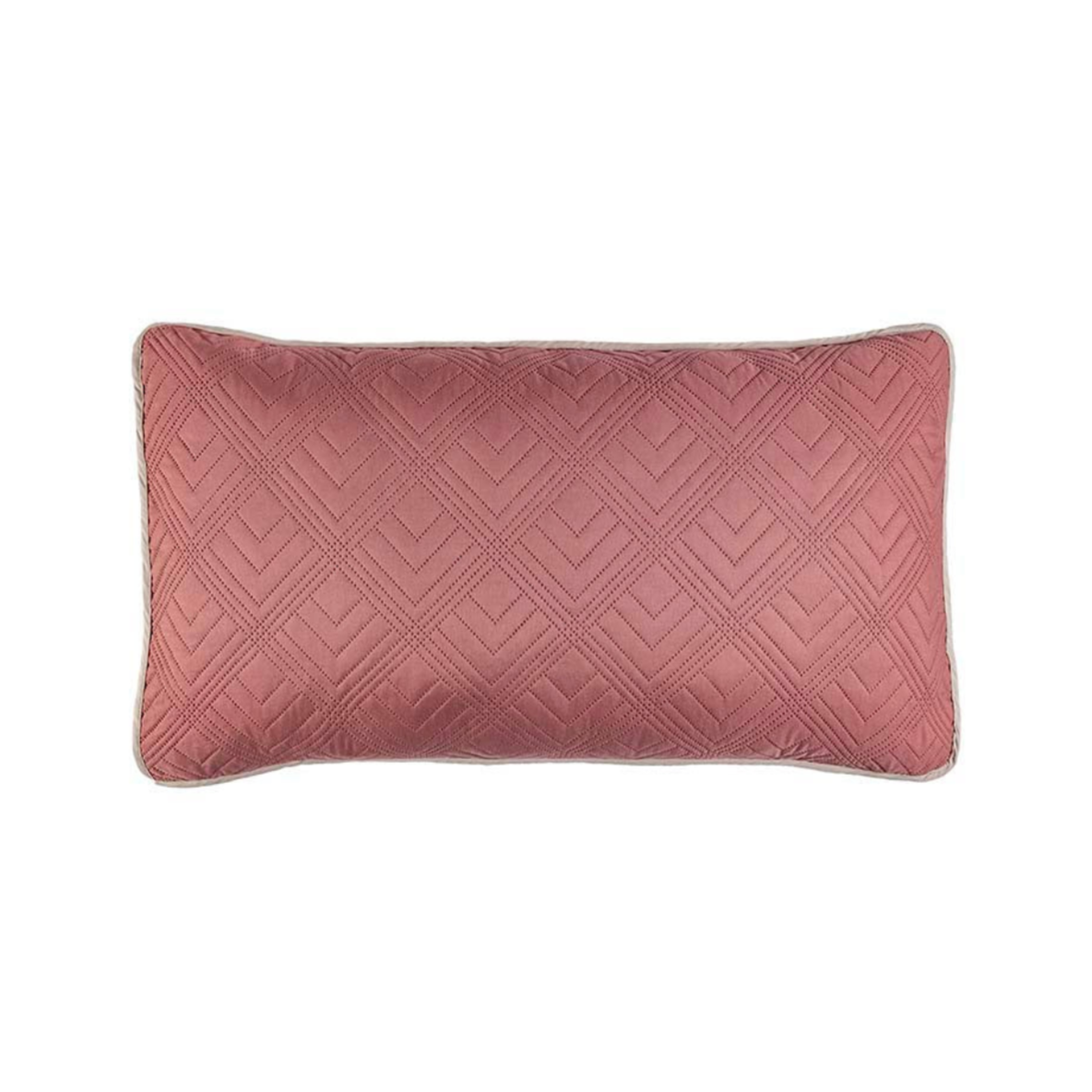 Funda De Almohada Std Novo Deep Rose 86621 Vianney