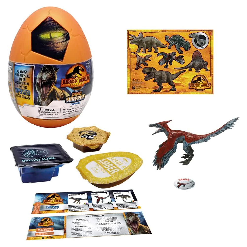 Mega Huevo Sorpresa Toy Monster 87952 Jurassic World