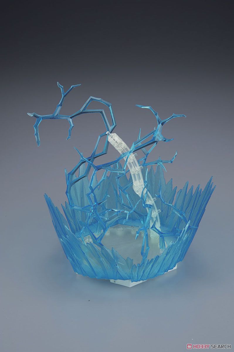 Efecto De Poder Aura Truenos Rayos Azules Base Stand Figuras