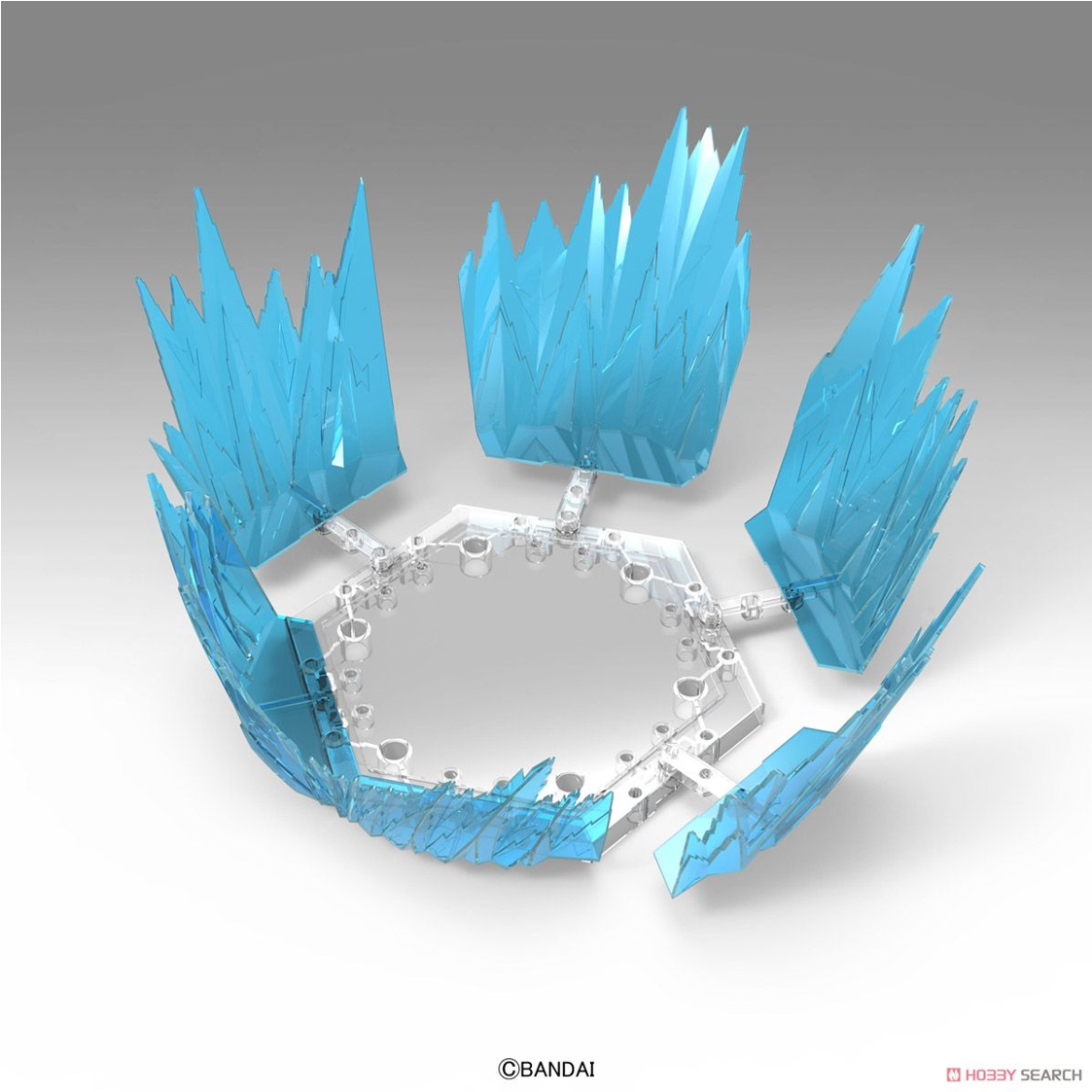 Efecto De Poder Aura Truenos Rayos Azules Base Stand Figuras