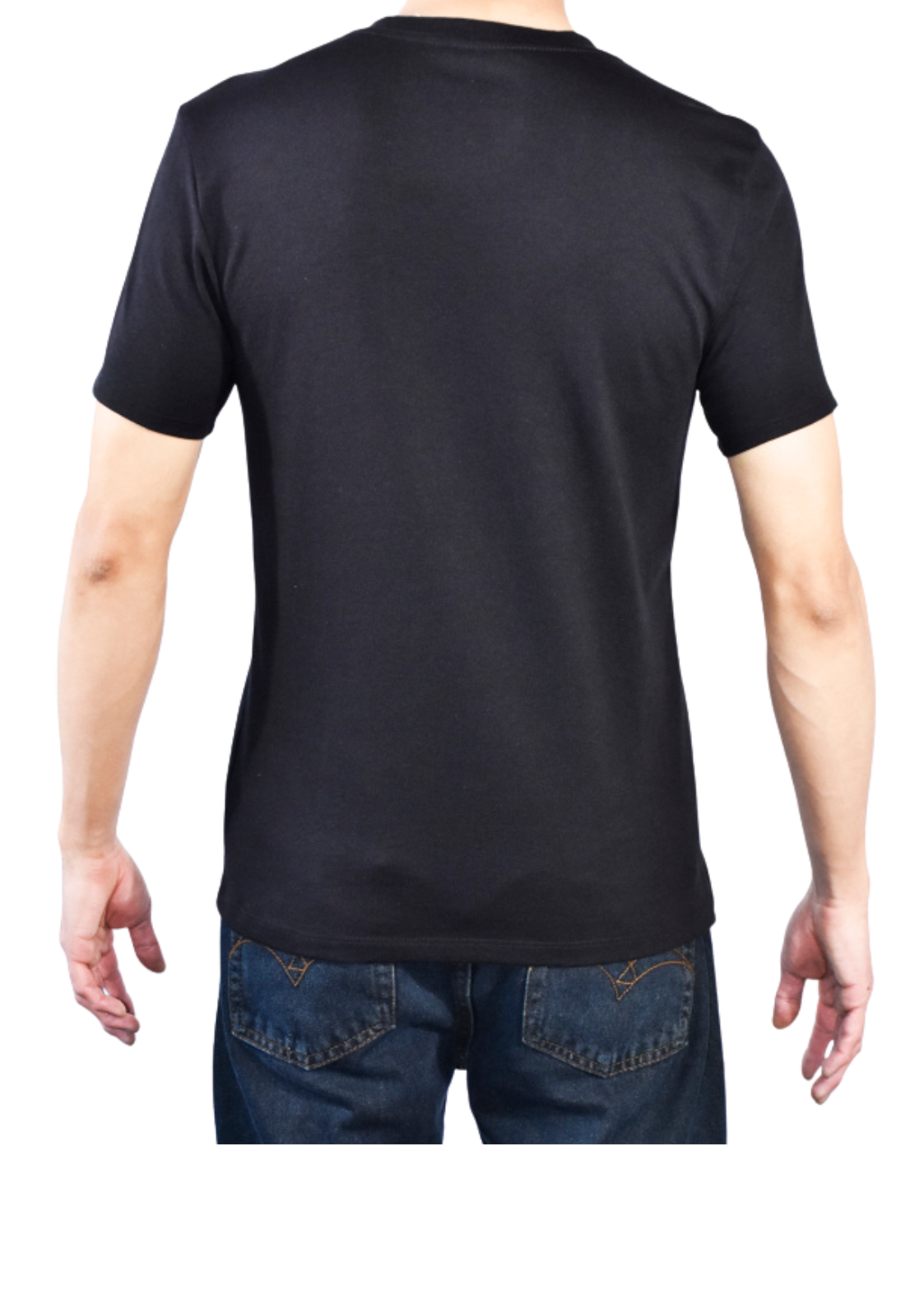 Playera Negra  con escudo de Capitan America Avengers Ismar